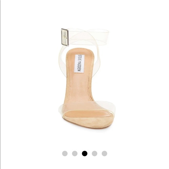 Steve Madden Clear Strappy Heels 👠 - Picture 5 of 6